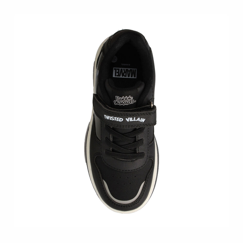Zapatilla Niño Bubblegummers Venom Negro - Blanco image number 3.0